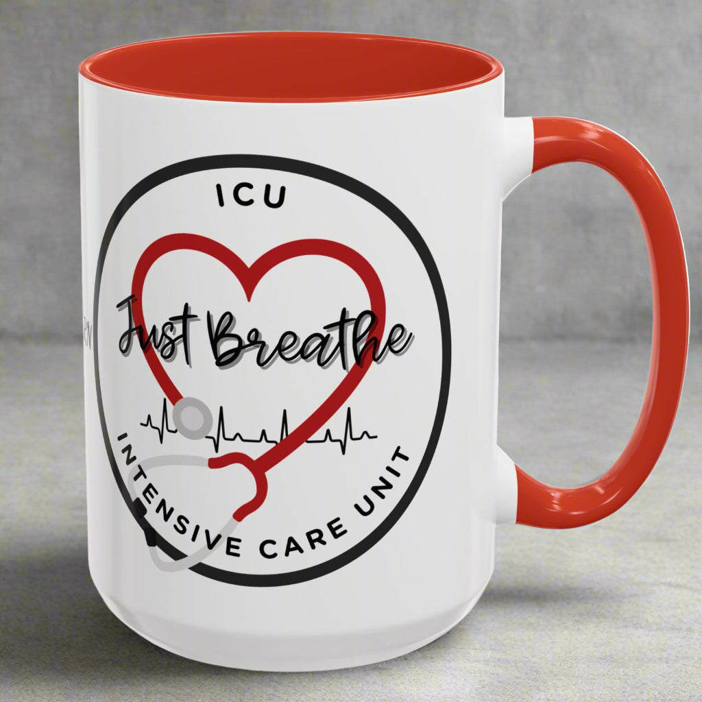 Personalized ICU Nurse Coffee Mug Intensive Care Unit RN Nurse Gift