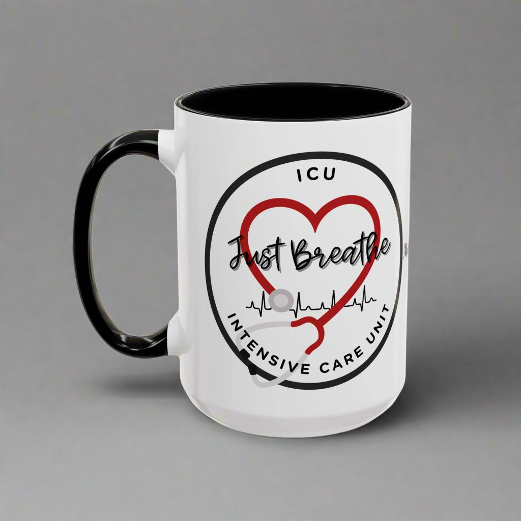 Personalized ICU Nurse Coffee Mug Intensive Care Unit RN Nurse Gift