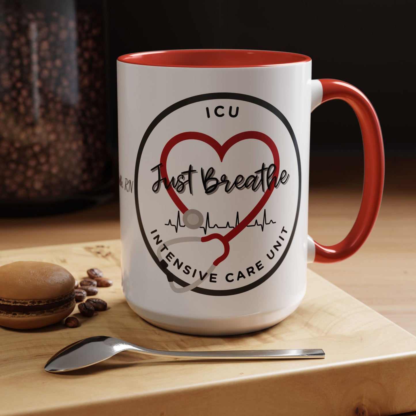 Personalized ICU Nurse Coffee Mug Intensive Care Unit RN Nurse Gift