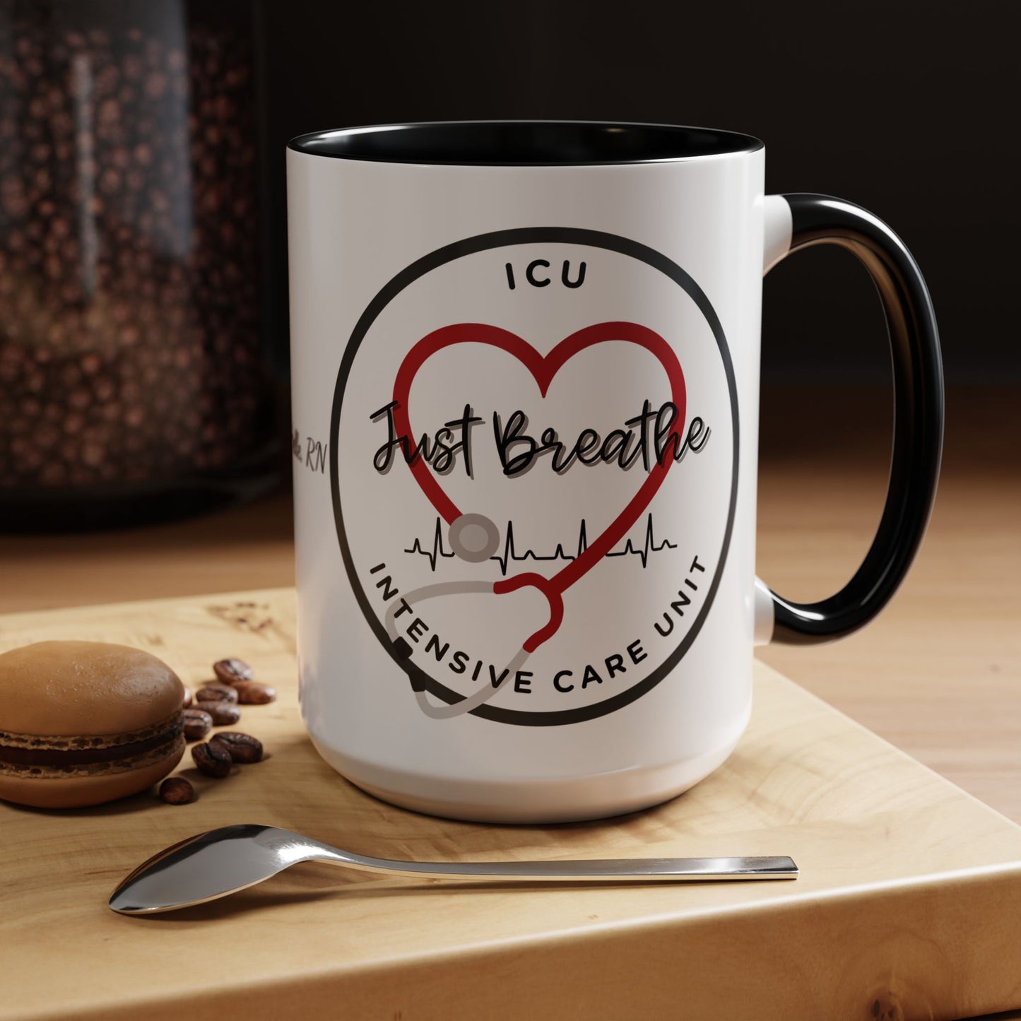 Personalized ICU Nurse Coffee Mug Intensive Care Unit RN Nurse Gift