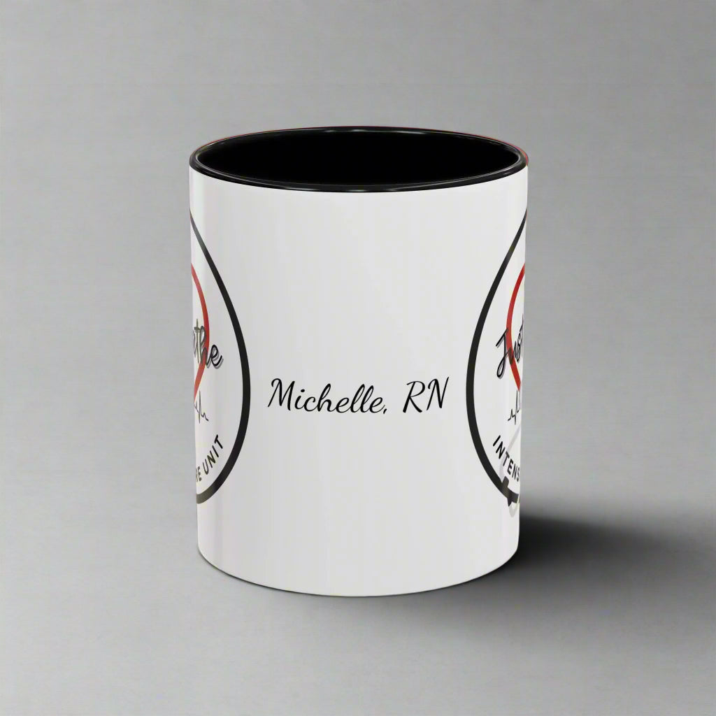 Personalized ICU Nurse Coffee Mug Intensive Care Unit RN Nurse Gift