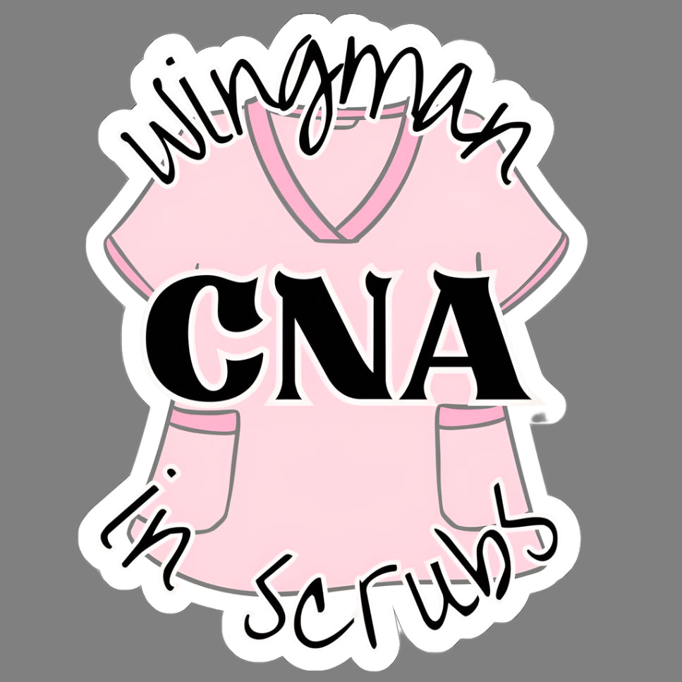 Funny CNA Kiss-Cut Sticker