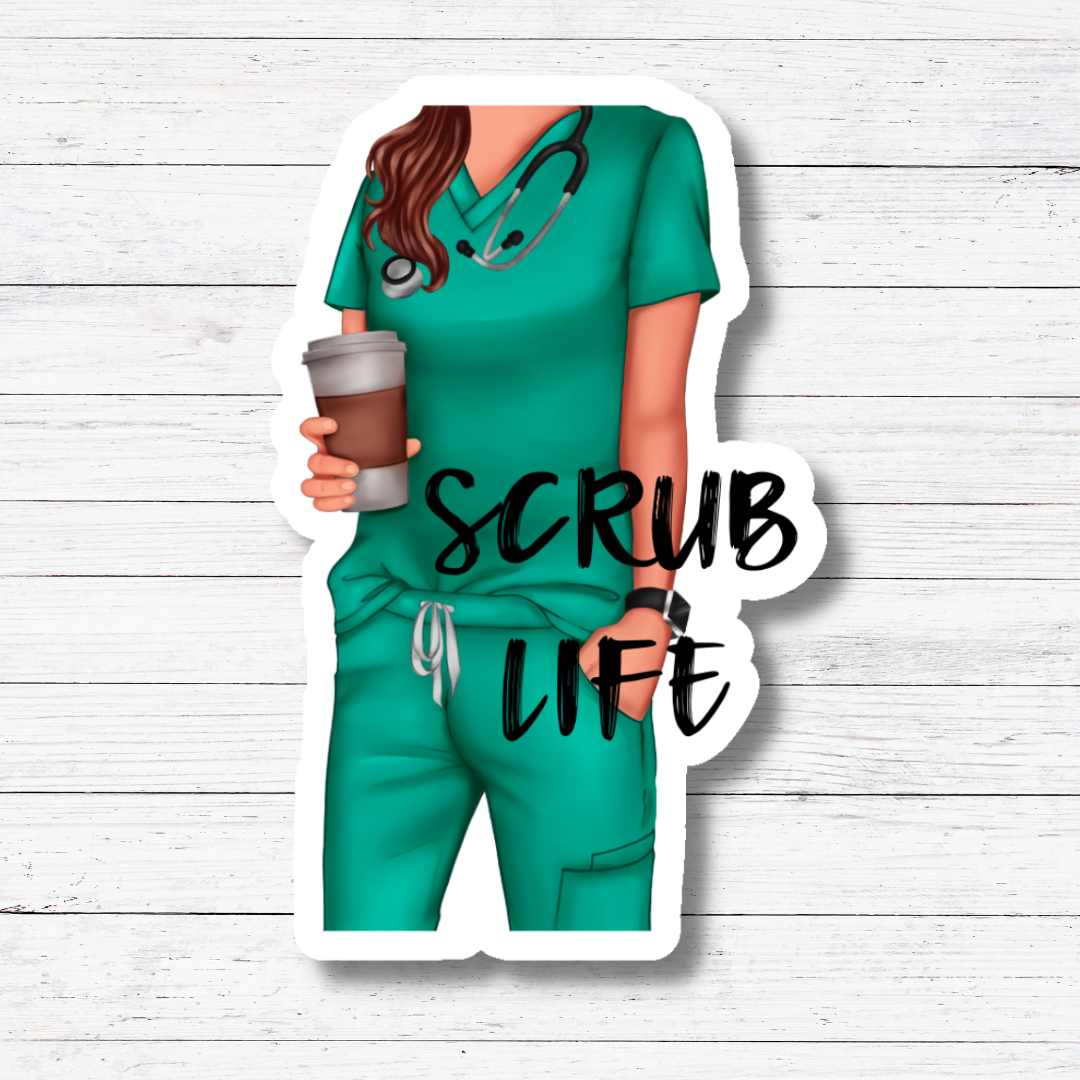 Scrub Life Sticker/Magnet
