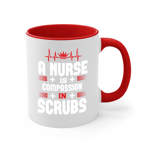 a nurse is compassion - nurse-Mug / Coffee Cup