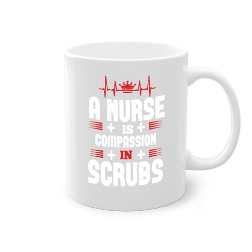 a nurse is compassion - nurse-Mug / Coffee Cup