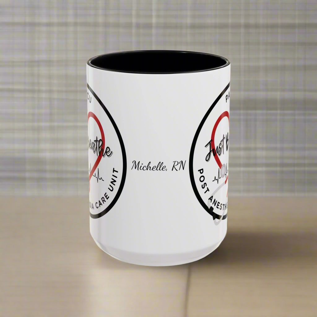Personalized PACU Nurse Coffee Mug Post Anesthesia Care Unit RN Nurse Gift