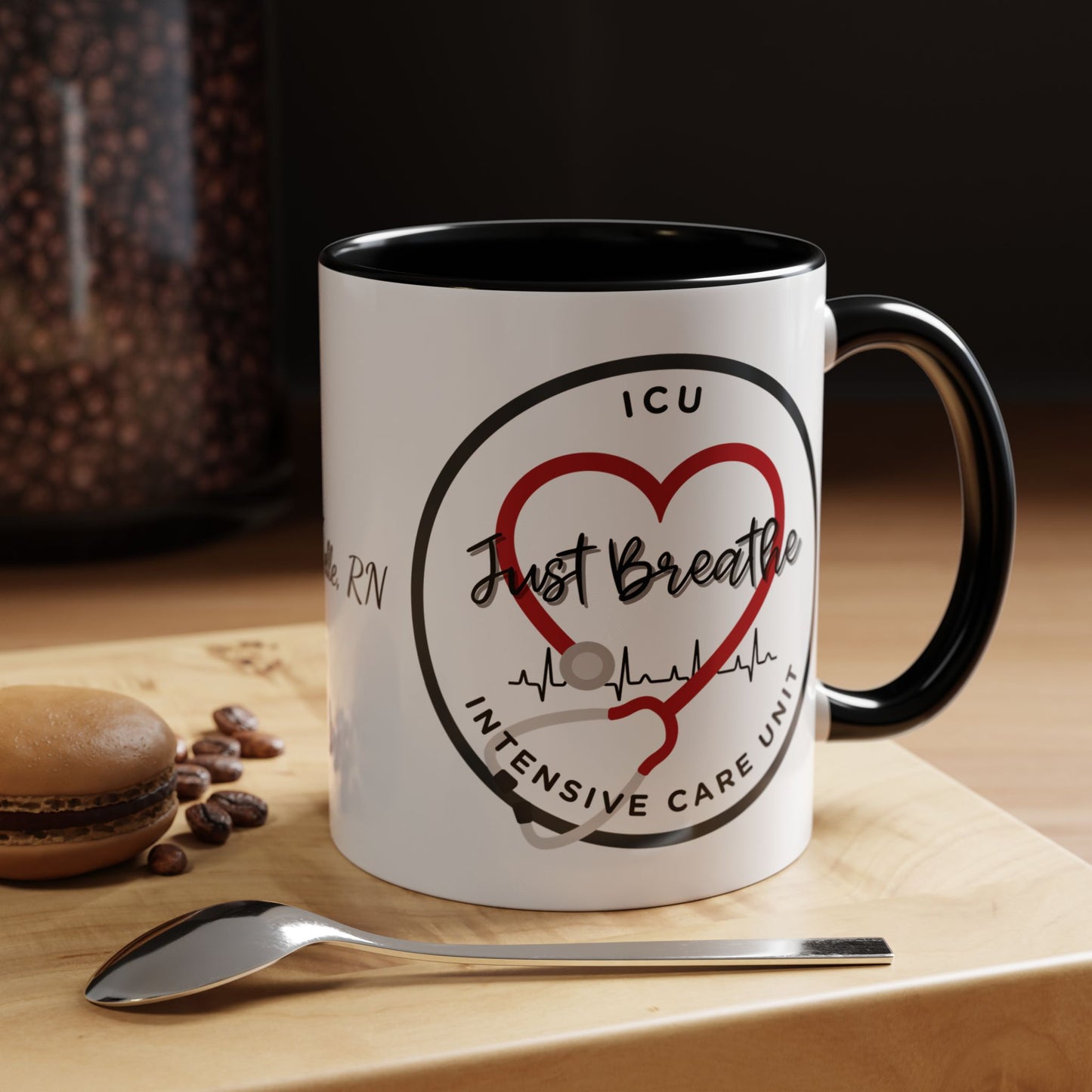 Personalized ICU Nurse Coffee Mug Intensive Care Unit RN Nurse Gift