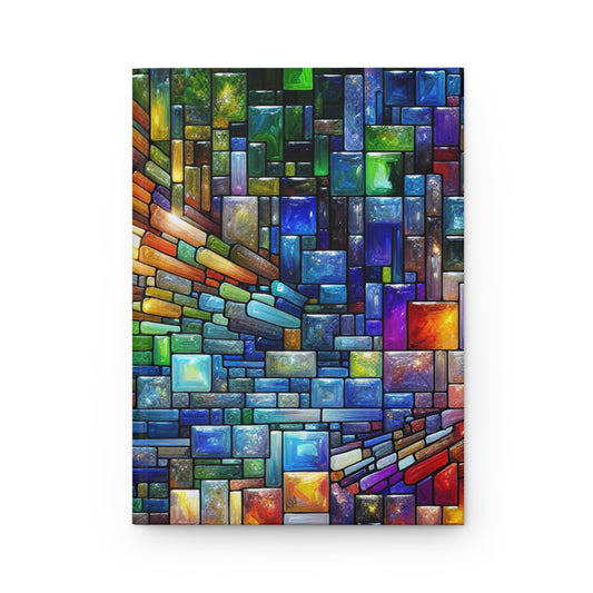 Colorful Mosaic Tiles Journal - Hardcover Writing Notebook, Artistic Gift for Art Lovers, Creative Diary, Sketchbook