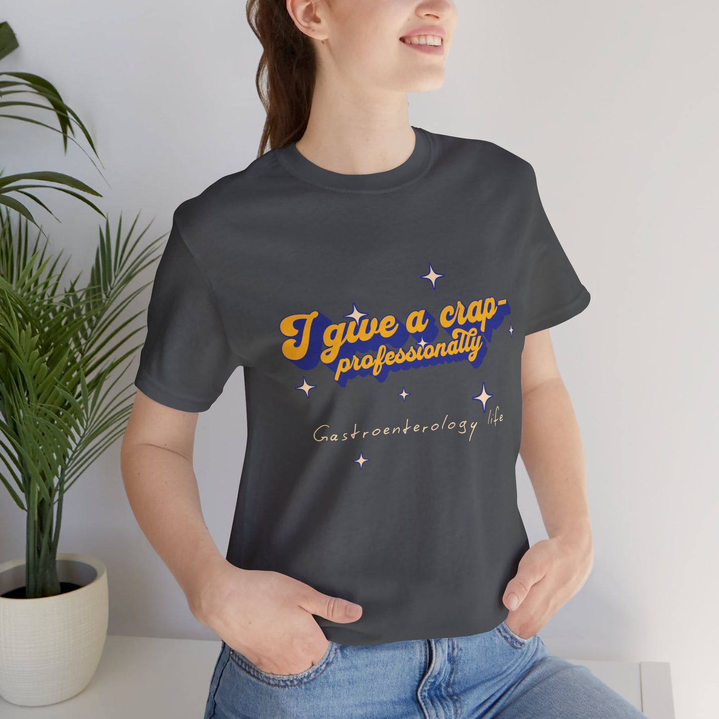 Funny GI Nurse Shirt Gastroenterology Nurse Tee Give a Crap T-Shirt