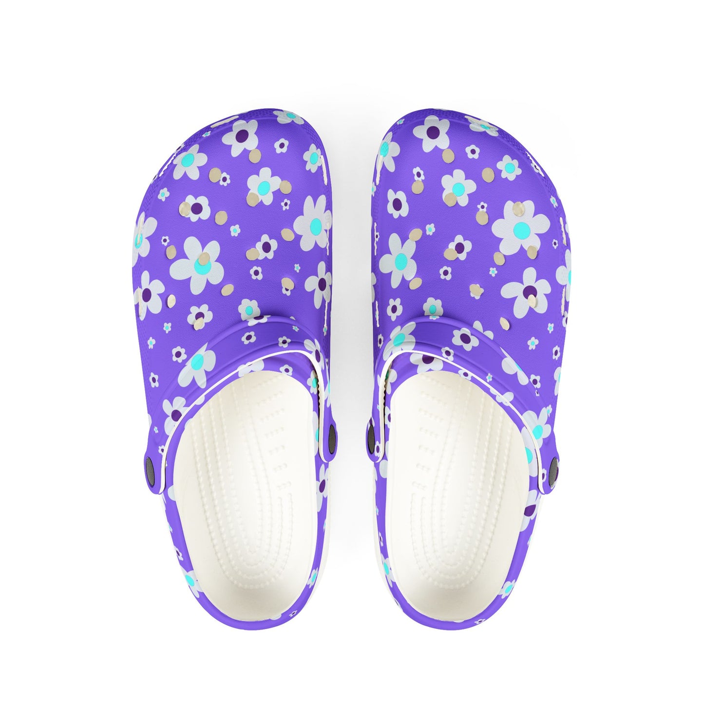 Floral EVA Foam Clogs - Comfortable Garden & Outdoor Shoes, Nurse Shoes, Nurse Clogs, Lightweight Summer Footwear, Perfect for Spring, Gift for Gardeners, [...]