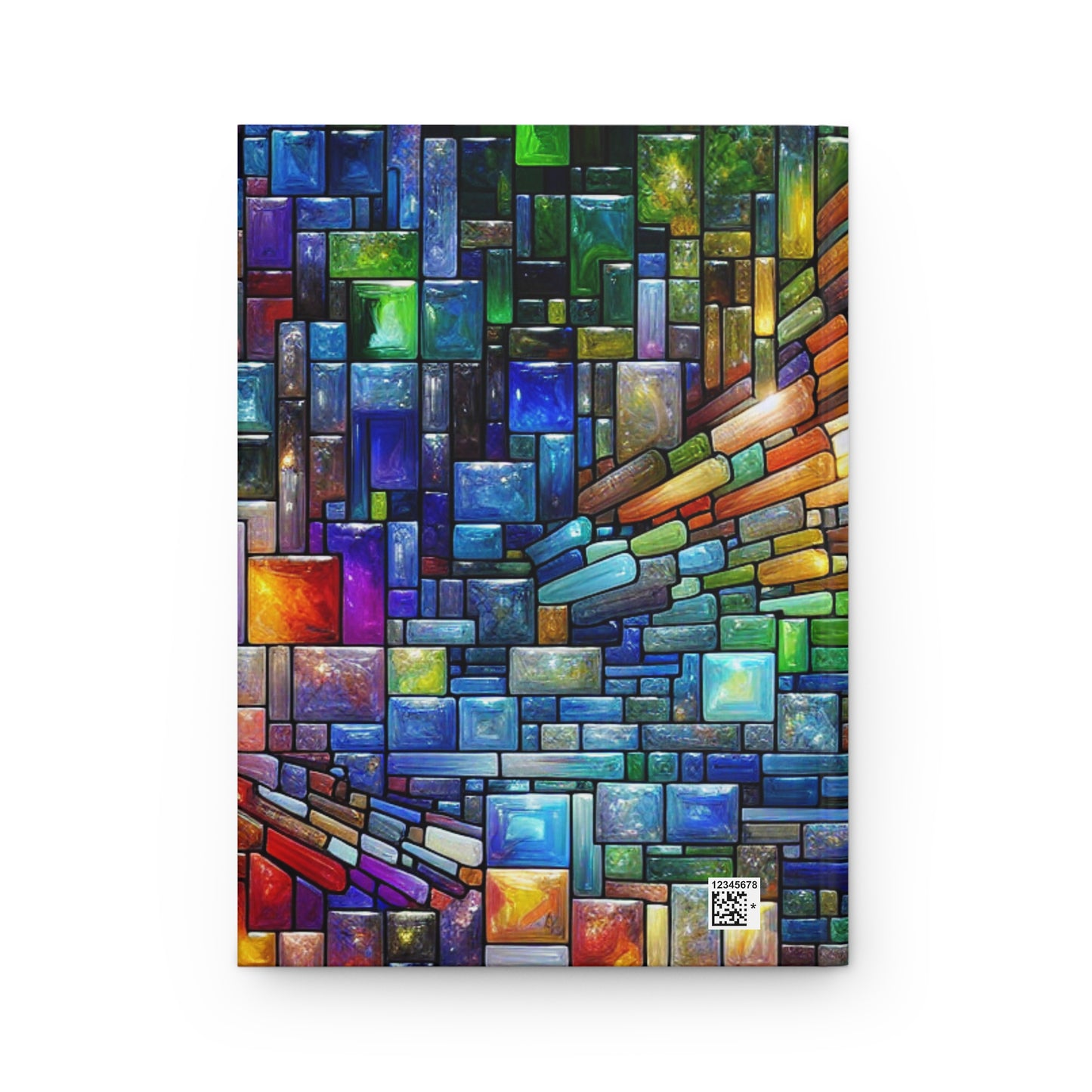 Colorful Mosaic Tiles Journal - Hardcover Writing Notebook, Artistic Gift for Art Lovers, Creative Diary, Sketchbook