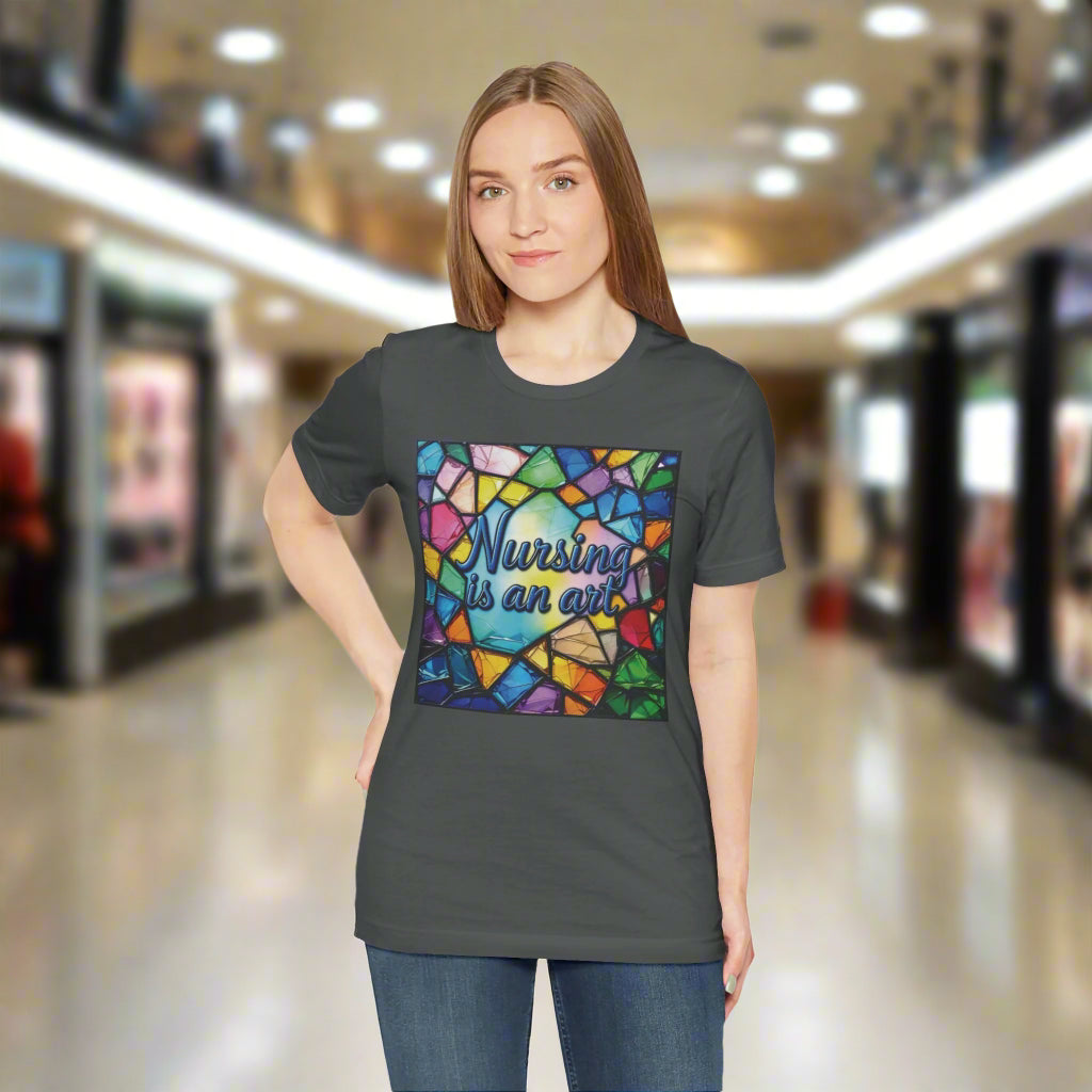 Funny Nurse Shirt Nursing is an Art T-Shirt