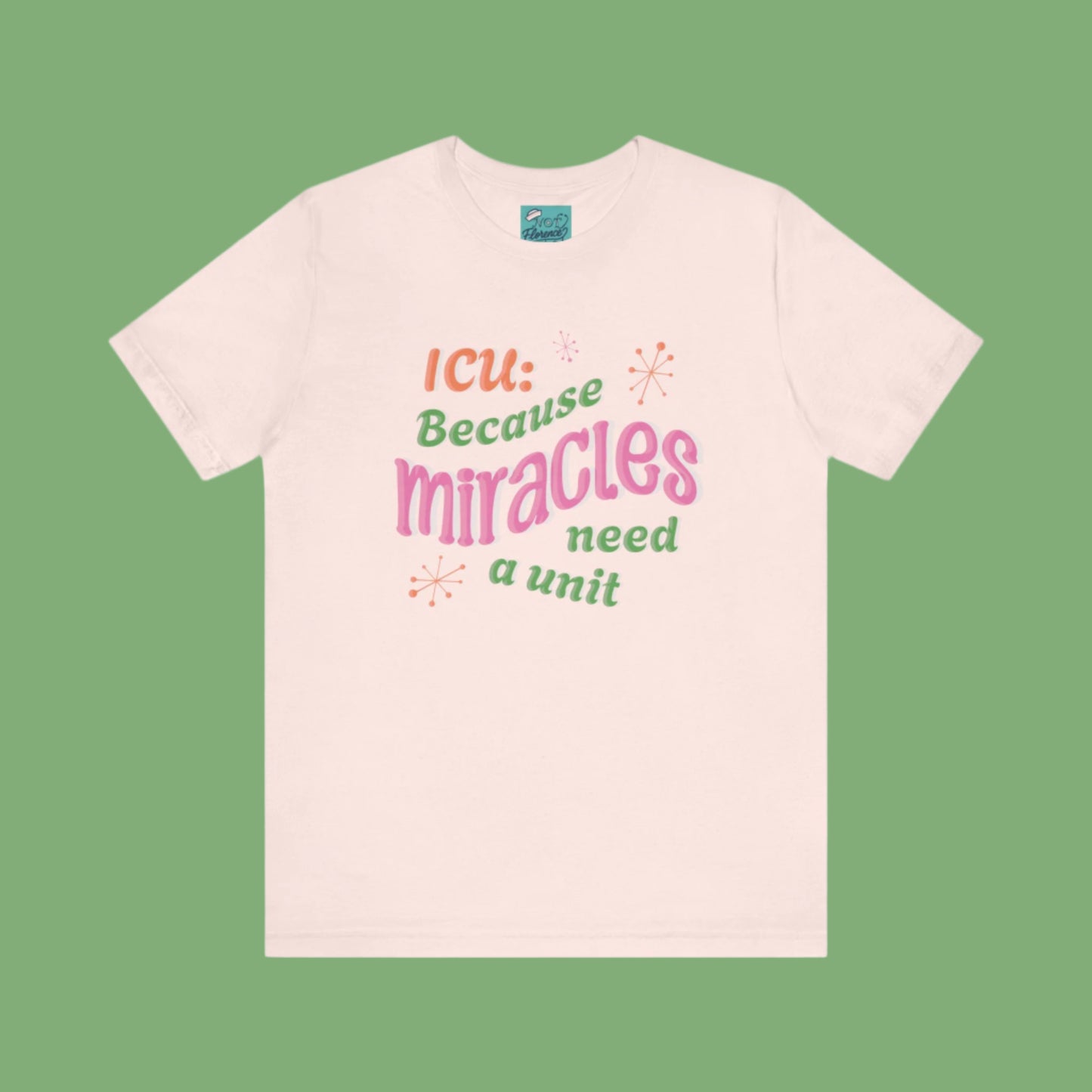 Funny ICU Nurse Shirt CCU Tee Intensive Care Unit T-Shirt