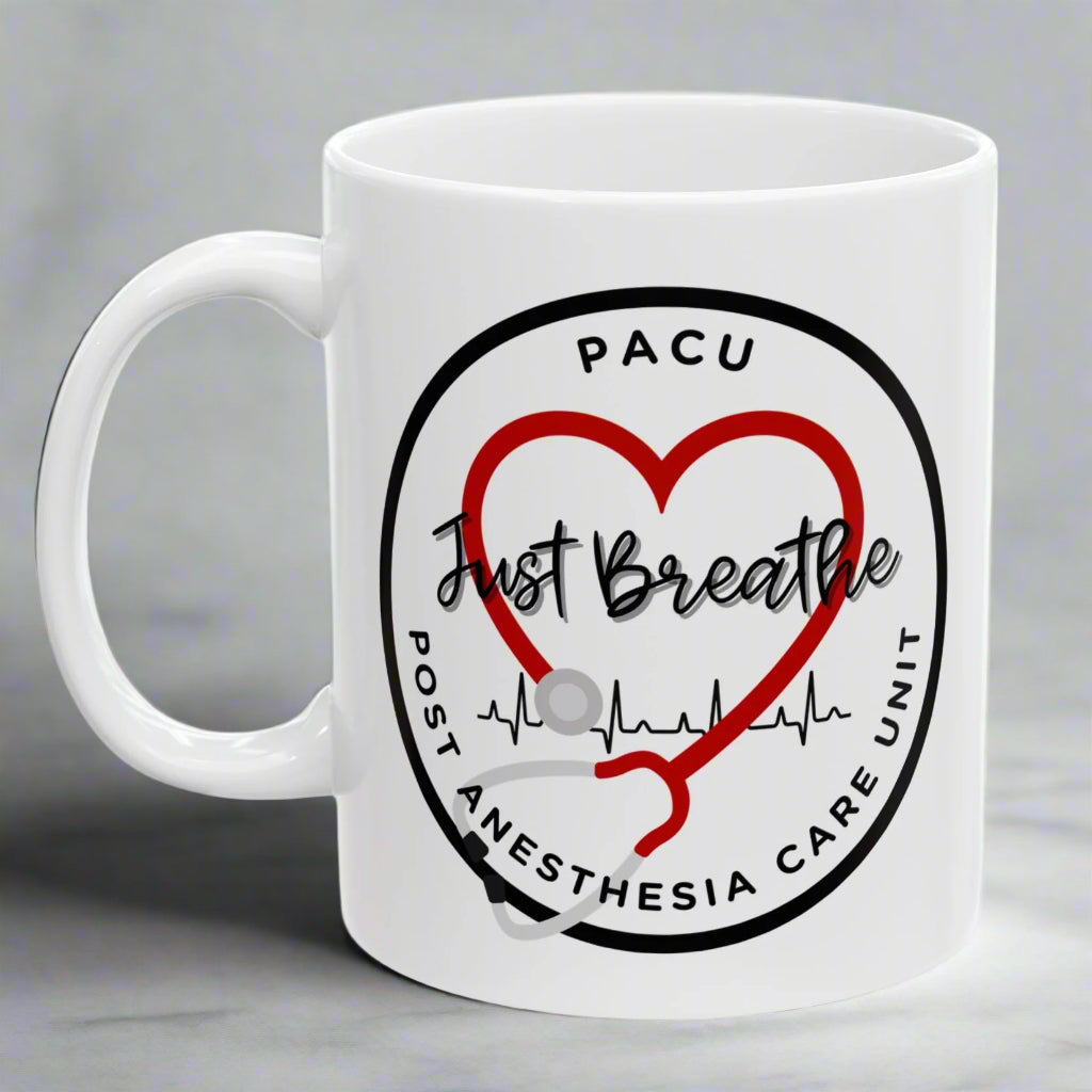 PACU Ceramic Post Anesthesia Care Unit Mug Nurse Gift