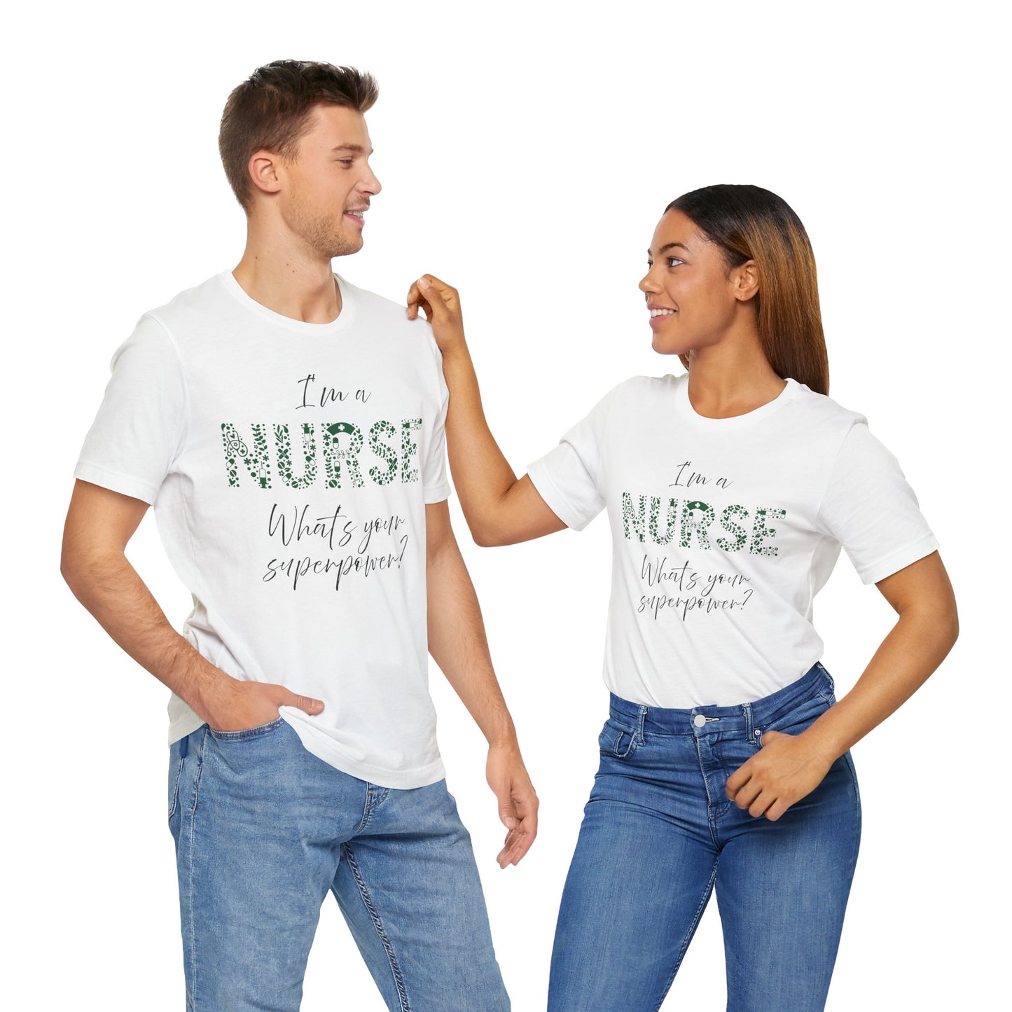 Funny Nurse Shirt Nurse Superpower T-Shirt
