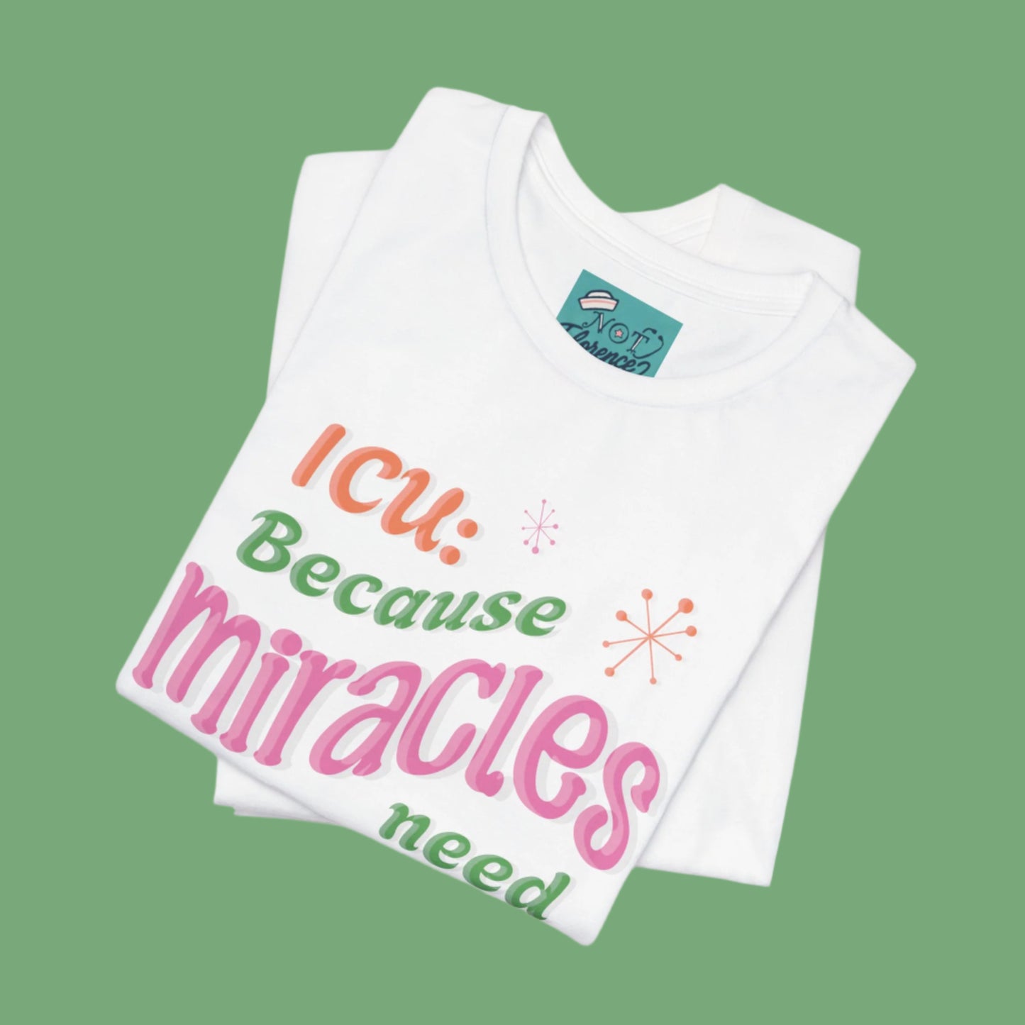 Funny ICU Nurse Shirt CCU Tee Intensive Care Unit T-Shirt