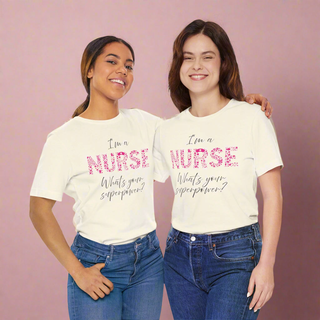 Funny Nurse Shirt Nurse Superpower T-Shirt