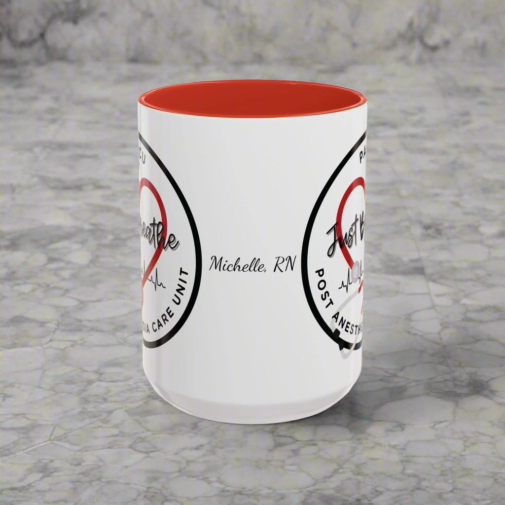 Personalized PACU Nurse Coffee Mug Post Anesthesia Care Unit RN Nurse Gift