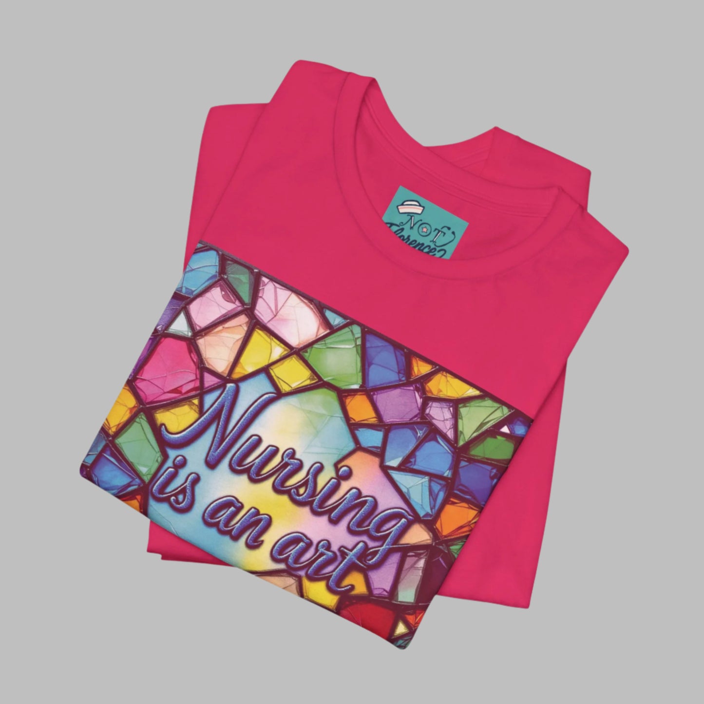 Funny Nurse Shirt Nursing is an Art T-Shirt