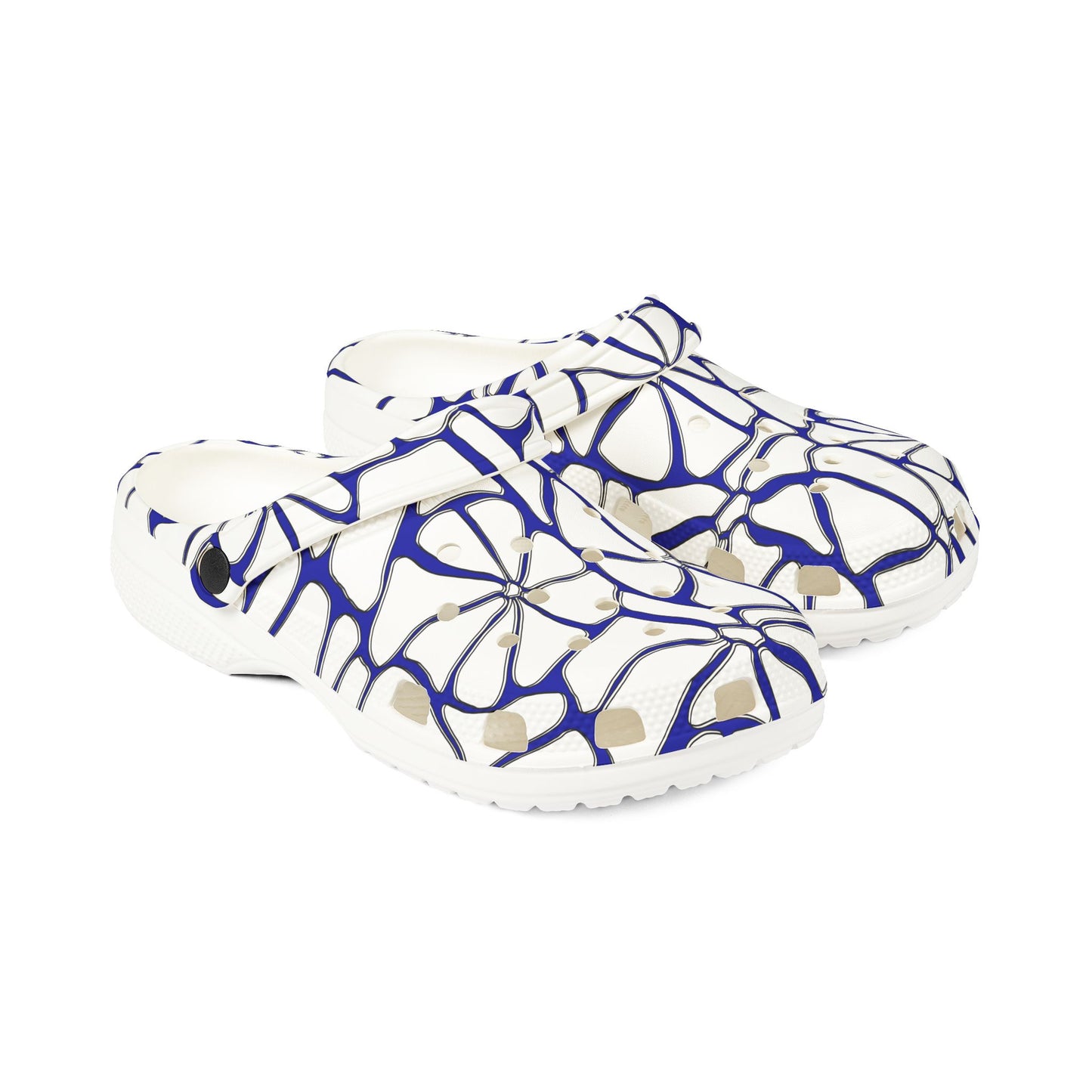 Stylish EVA Foam Rubber Clogs, Unique Slip-On Footwear, Nurse Shoes, Comfortable Summer Shoes, Garden and Beach Ready, Floral Design Footwear