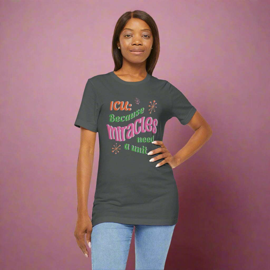 Funny ICU Nurse Shirt CCU Tee Intensive Care Unit T-Shirt