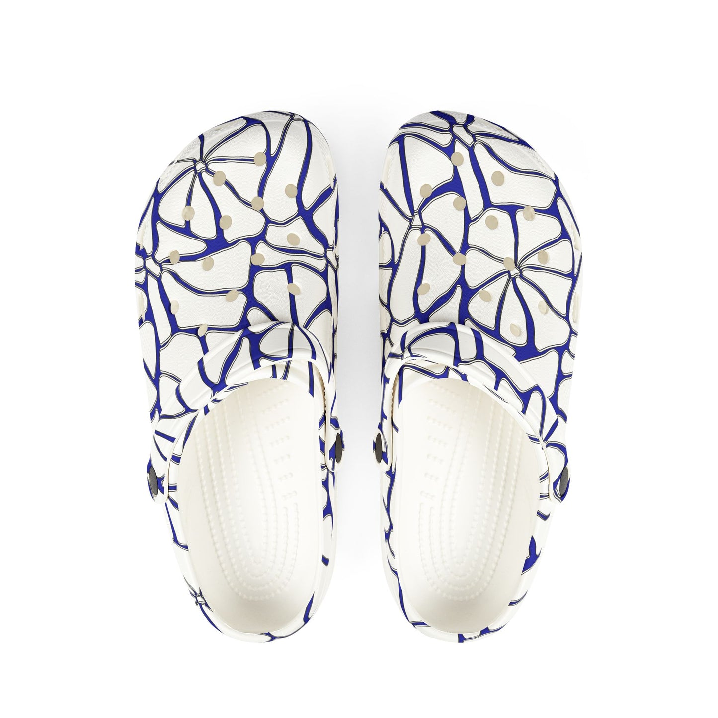 Stylish EVA Foam Rubber Clogs, Unique Slip-On Footwear, Nurse Shoes, Comfortable Summer Shoes, Garden and Beach Ready, Floral Design Footwear