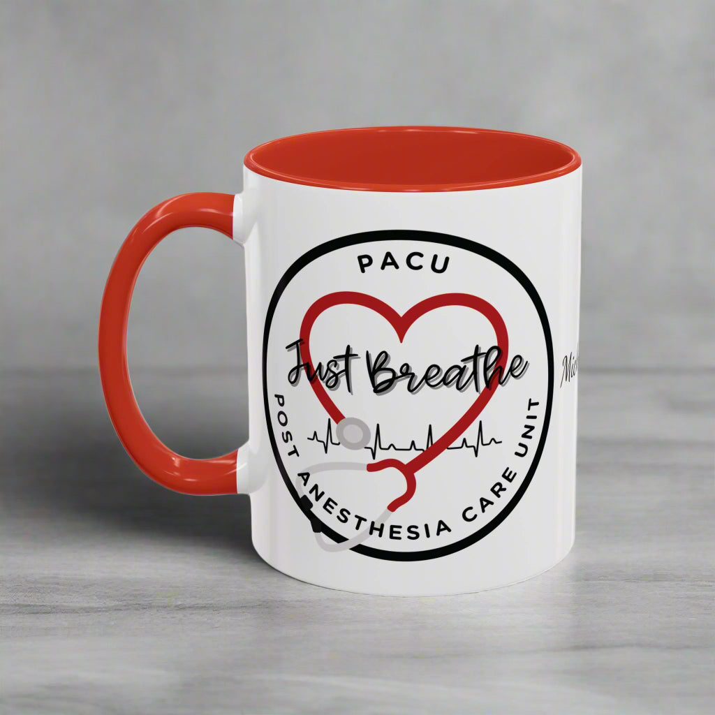 Personalized PACU Nurse Coffee Mug Post Anesthesia Care Unit RN Nurse Gift