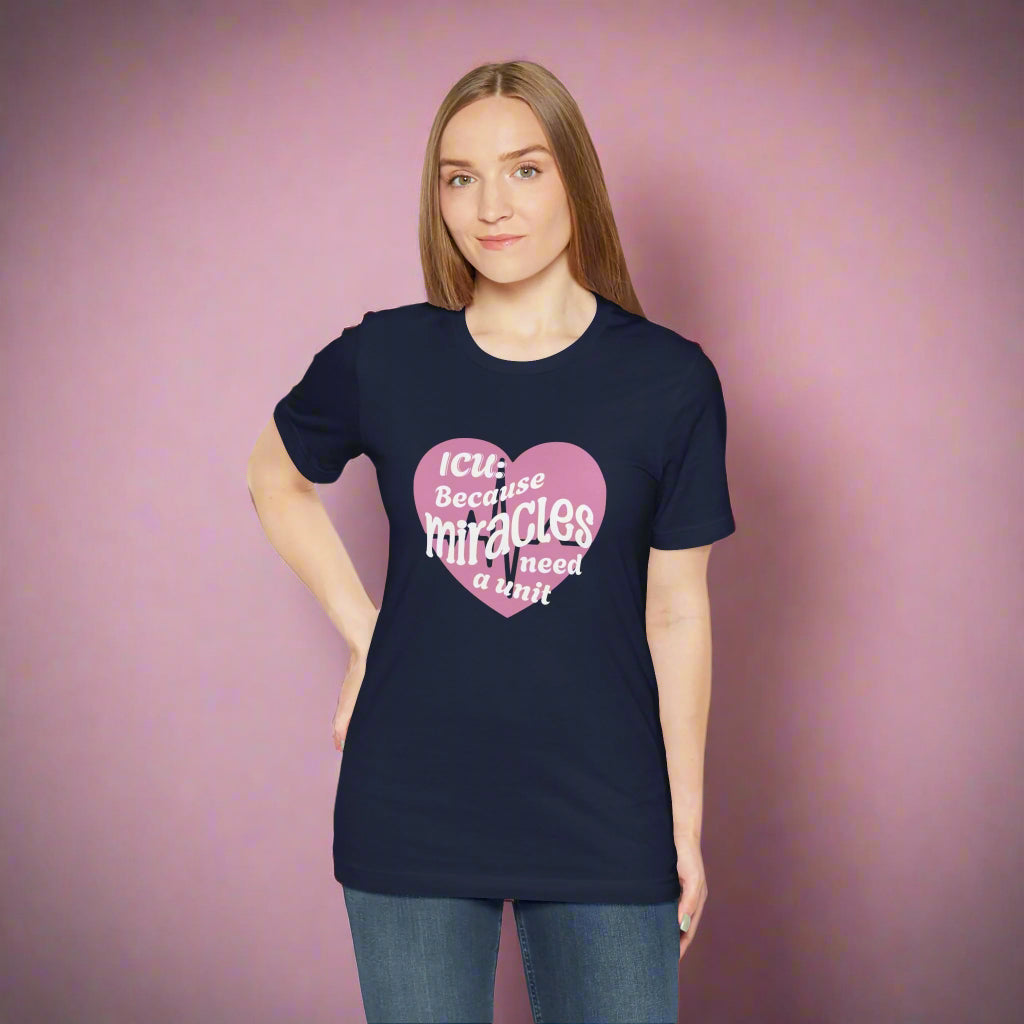 Funny ICU Nurse Shirt CCU Tee Intensive Care Unit T-Shirt