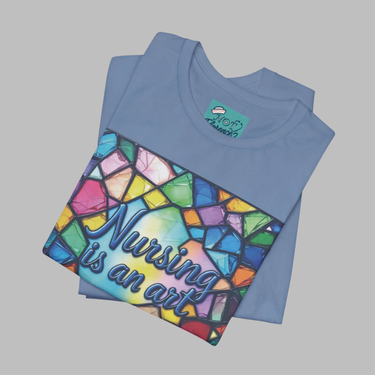 Funny Nurse Shirt Nursing is an Art T-Shirt