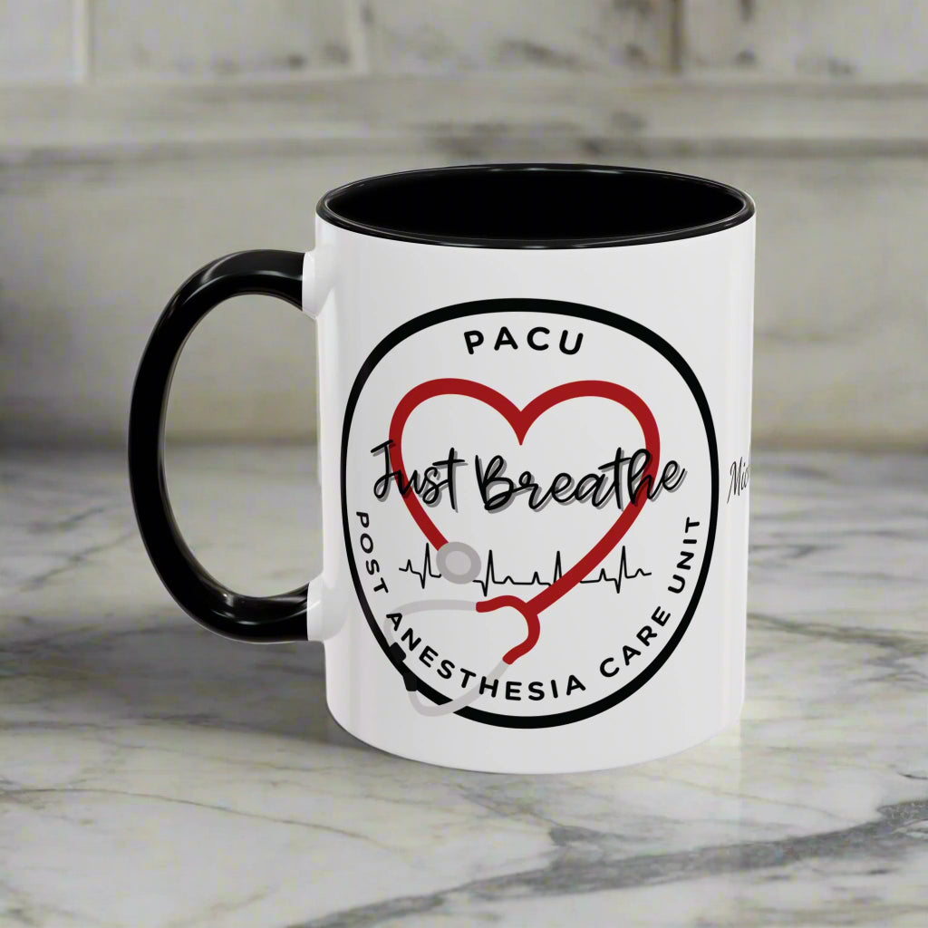 Personalized PACU Nurse Coffee Mug Post Anesthesia Care Unit RN Nurse Gift