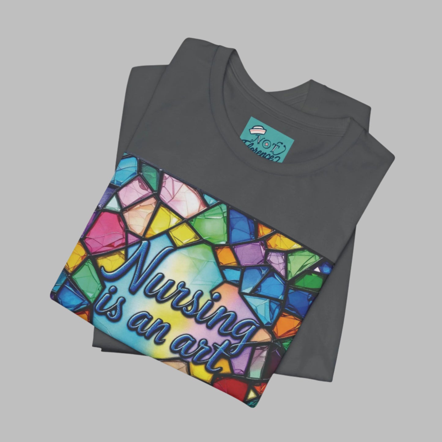 Funny Nurse Shirt Nursing is an Art T-Shirt