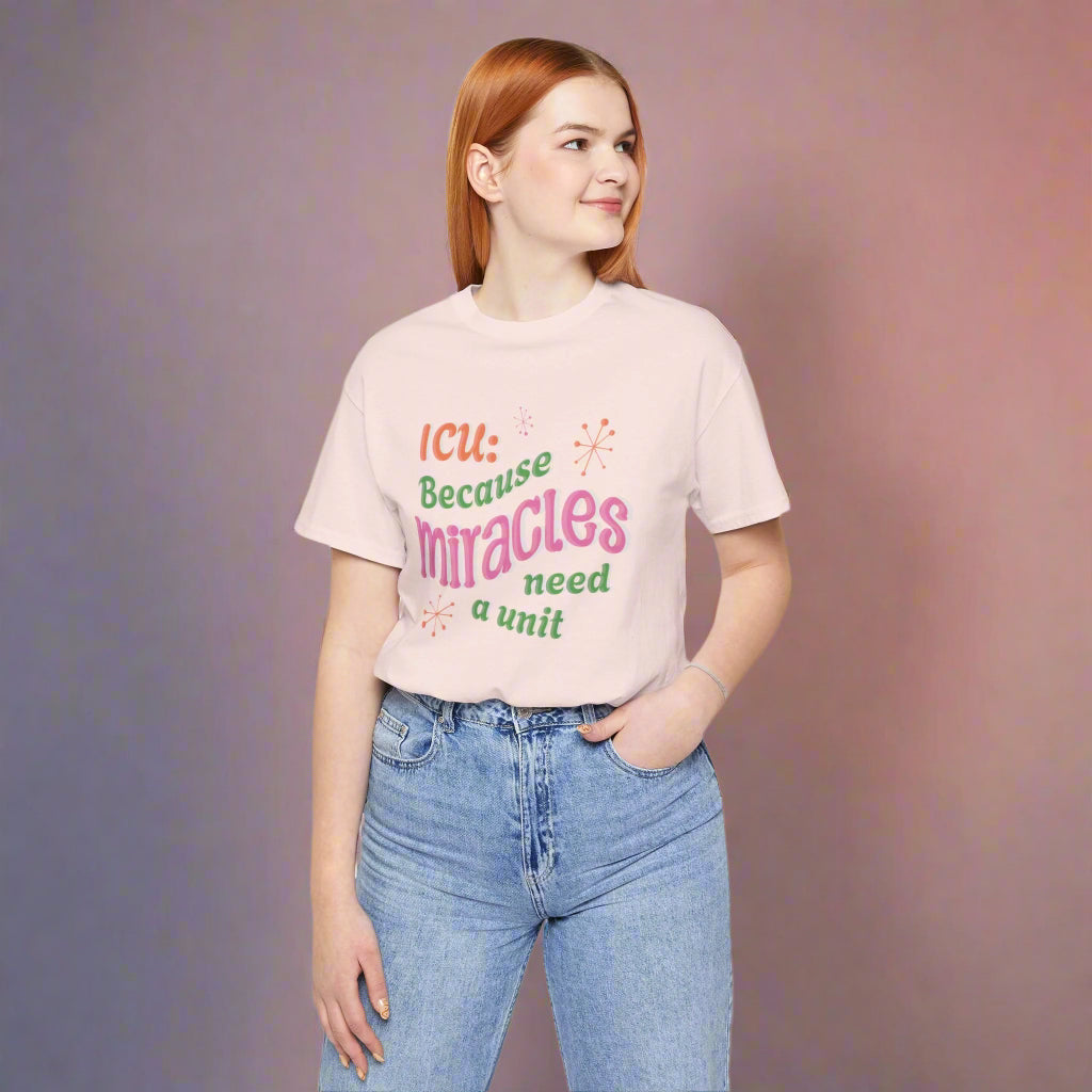 Funny ICU Nurse Shirt CCU Tee Intensive Care Unit T-Shirt