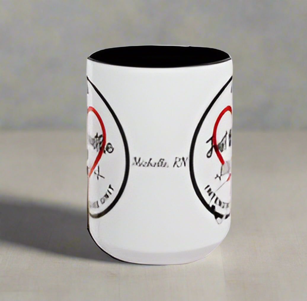 Personalized ICU Nurse Coffee Mug Intensive Care Unit RN Nurse Gift