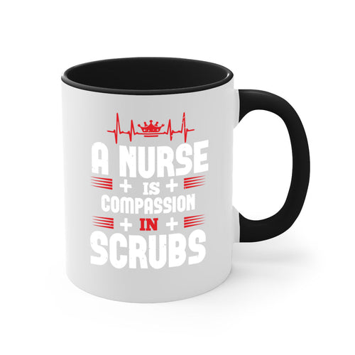 a nurse is compassion - nurse-Mug / Coffee Cup