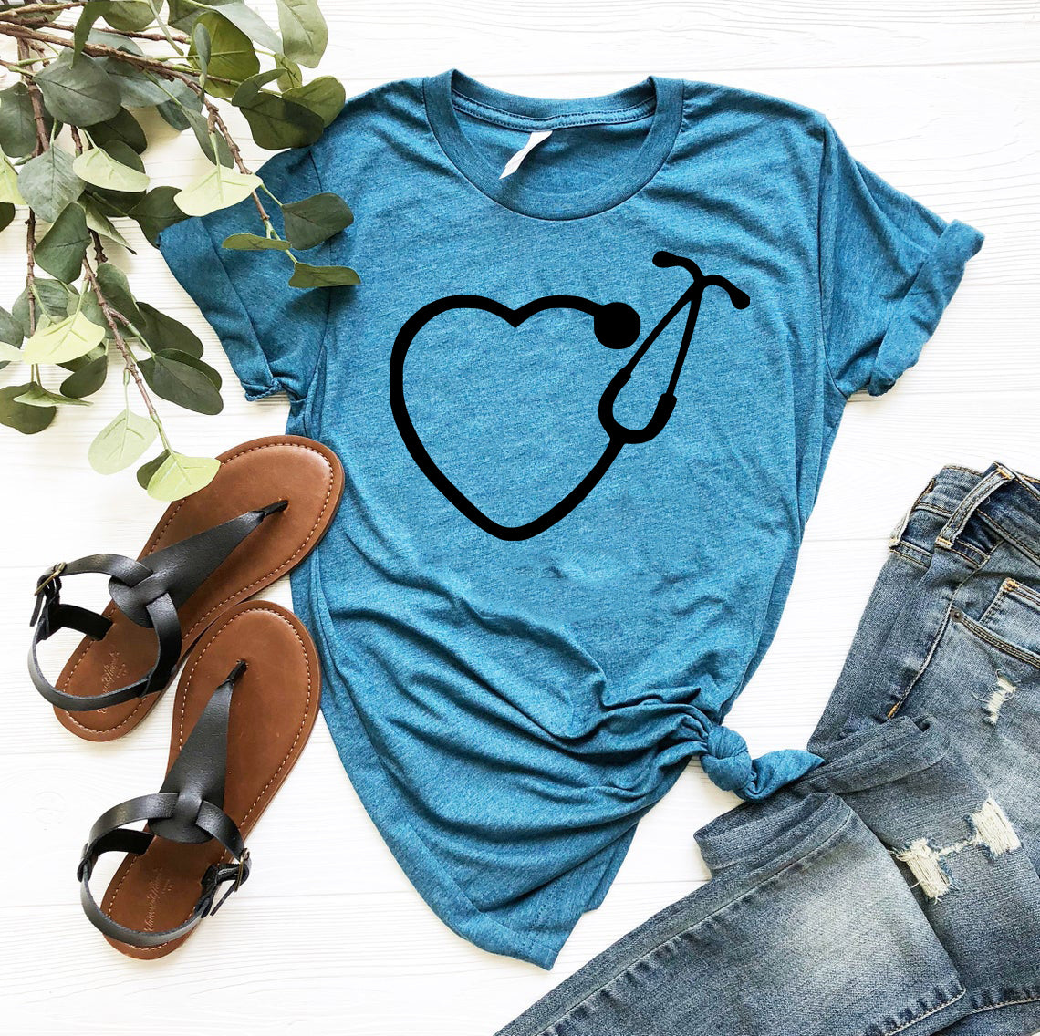 Stethoscope Heart Shirt