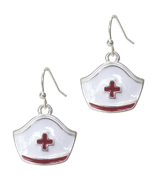 EPOXY NURSE THEME EARRING
