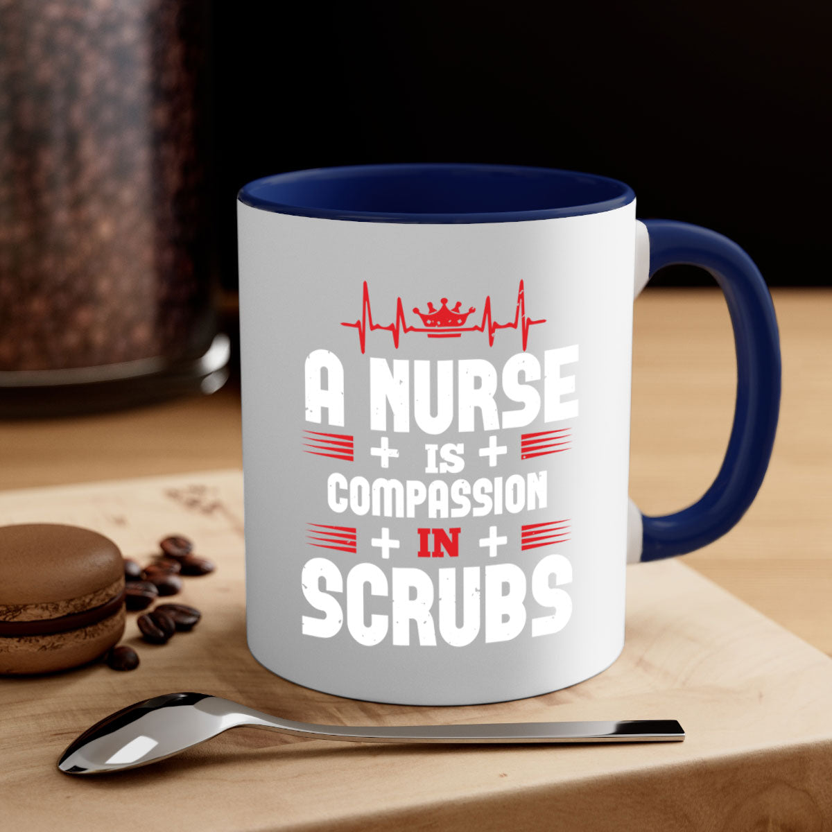 a nurse is compassion - nurse-Mug / Coffee Cup