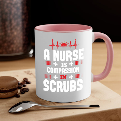 a nurse is compassion - nurse-Mug / Coffee Cup