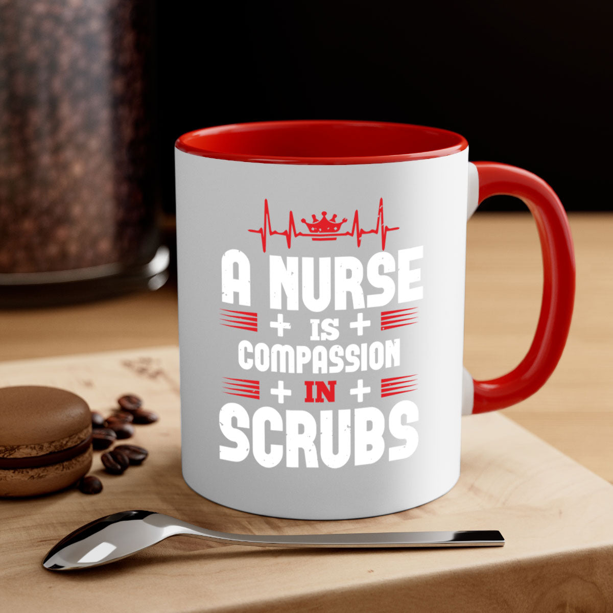 a nurse is compassion - nurse-Mug / Coffee Cup